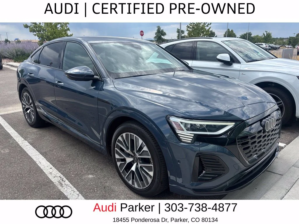 Used 2024 Blue Audi Premium Plus image 3