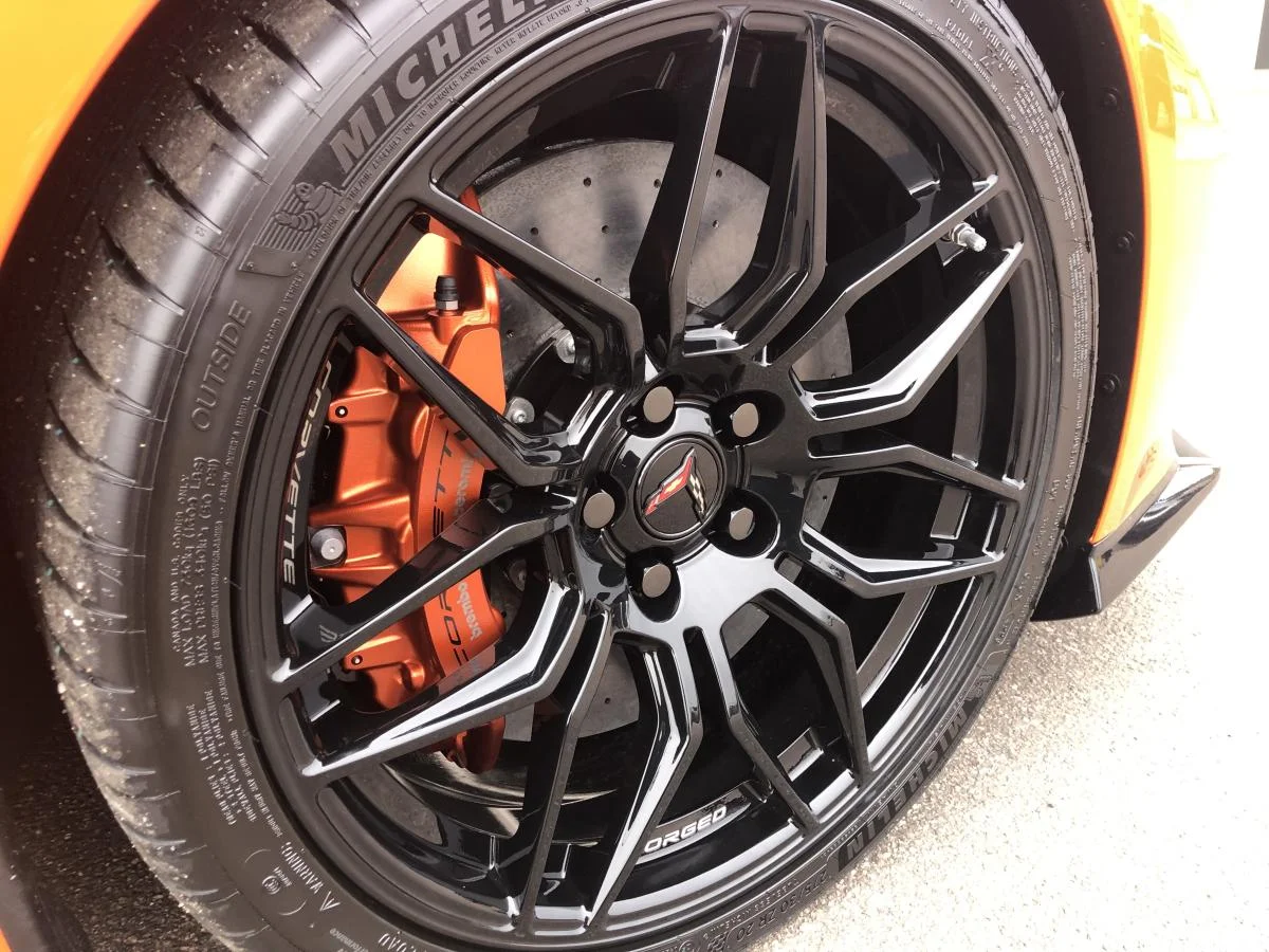 New 2026 Orange Chevrolet 2dr Z06 Cpe w/2LZ image 9