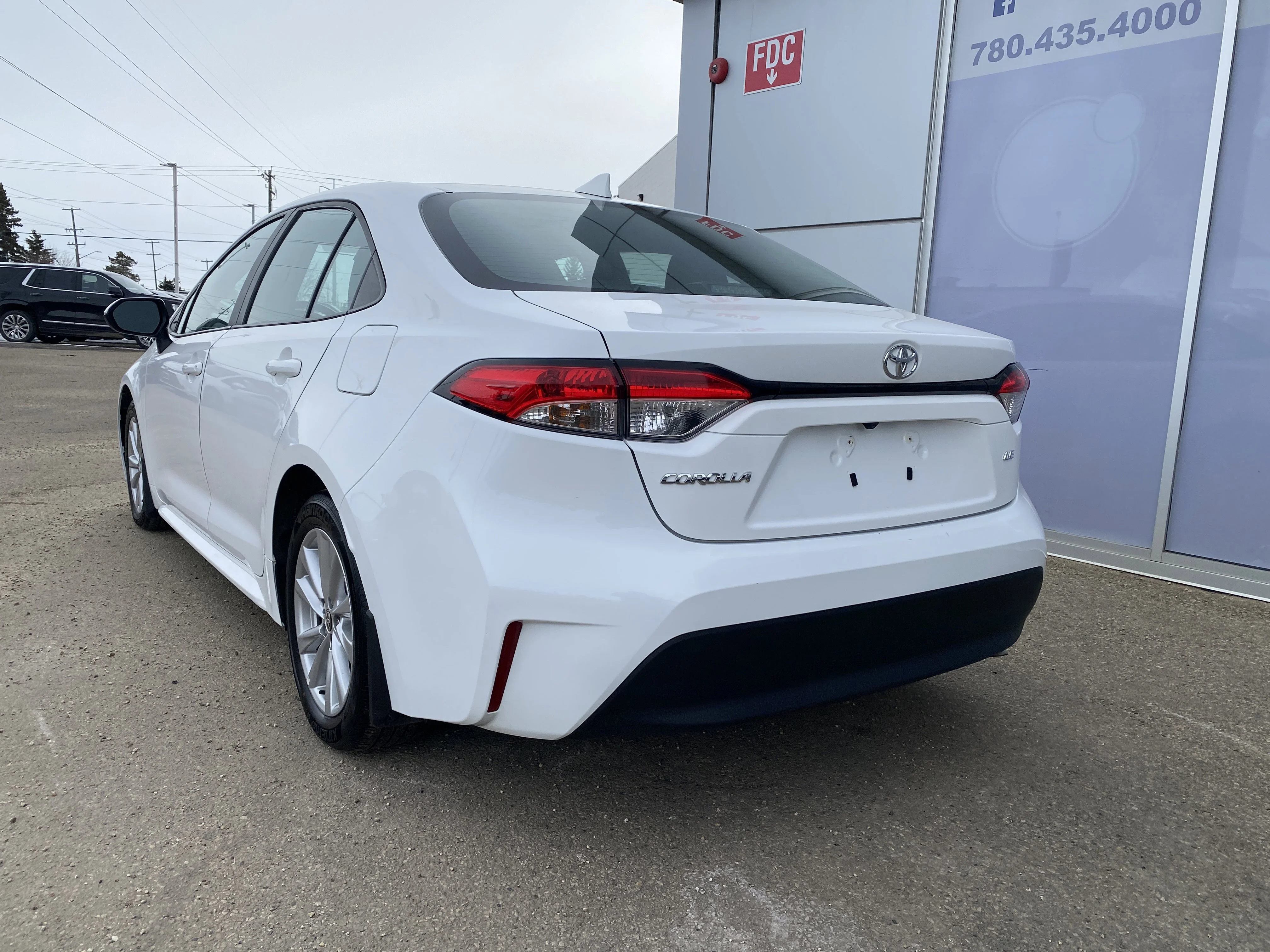 Certified Used 2024 White Toyota LE * SUNROOF * REMOTE STARTER * ALLOYS * image 3