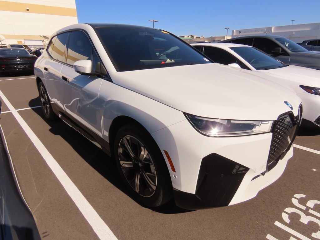 Certified 2025 BMW iX 50 with VIN WB523CF05SCS12432 for sale in Phoenix, AZ