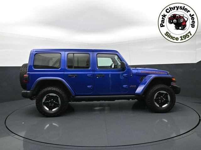 Used 2020 Blue Jeep Unlimited Rubicon image 6
