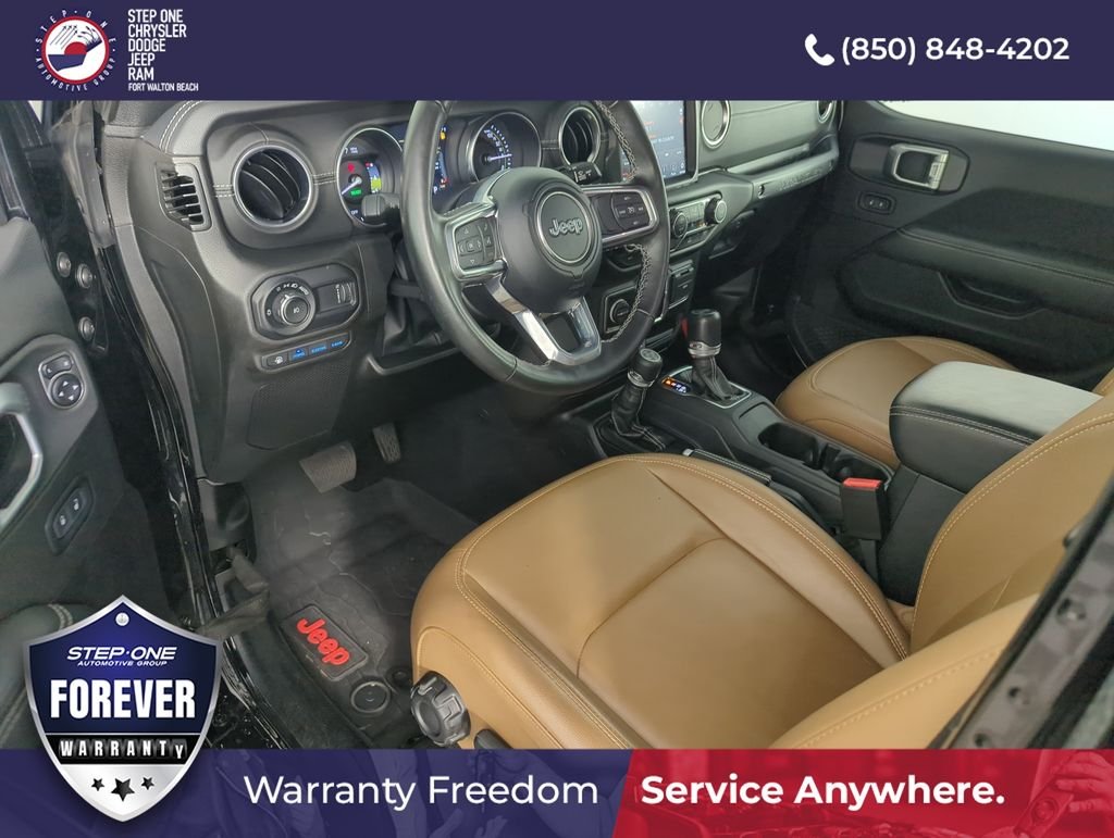 Used 2023 Black Jeep Rubicon 4xe image 10