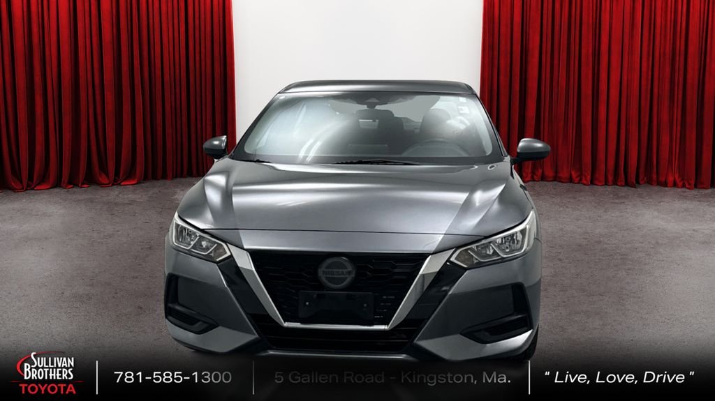 Used 2021 Nissan Sentra SV with VIN 3N1AB8CV6MY322483 for sale in Kingston, MA