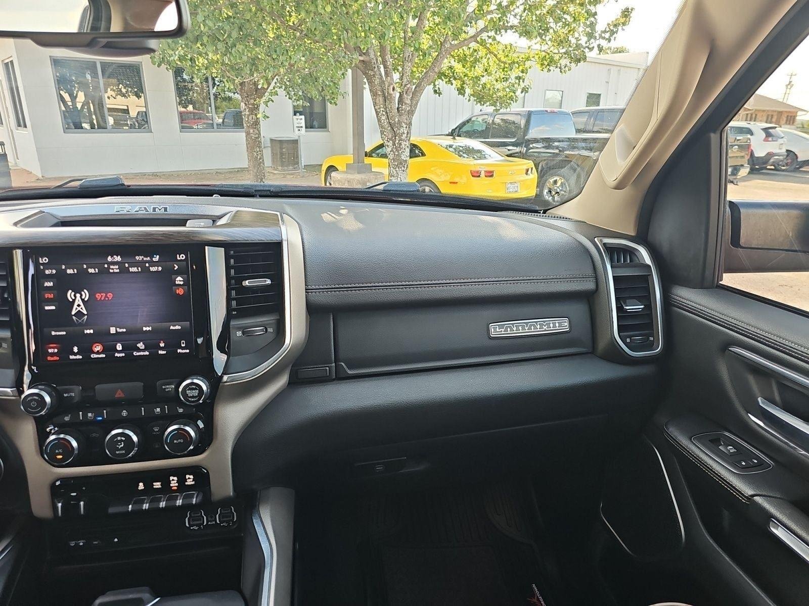 Used 2019 Flame Red Clearcoat Ram Laramie image 22