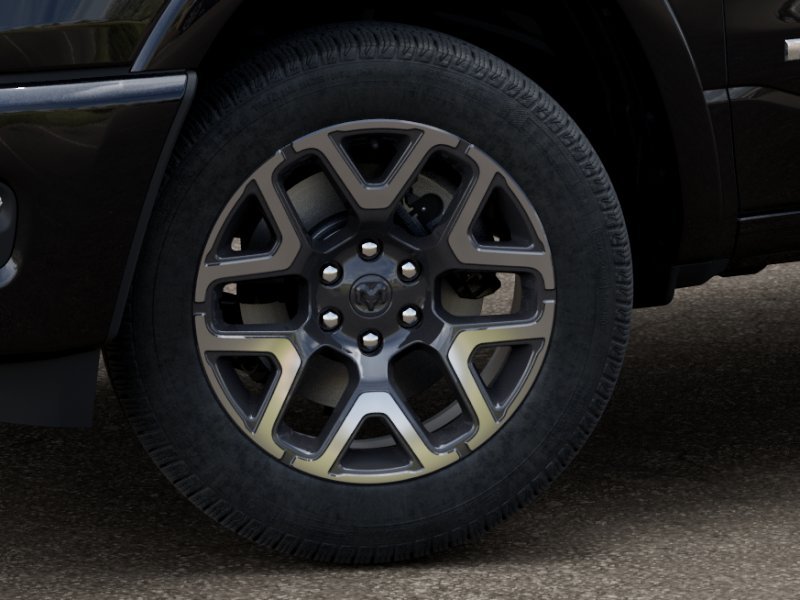 New 2027 Diamond Black Crystal Pearl-Coat Exterior Paint RAM Laramie image 9