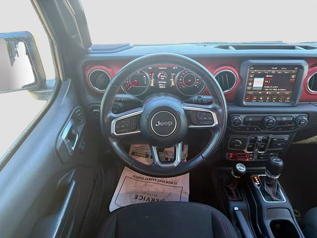 Used 2021 Black Clearcoat Jeep Unlimited Rubicon image 17