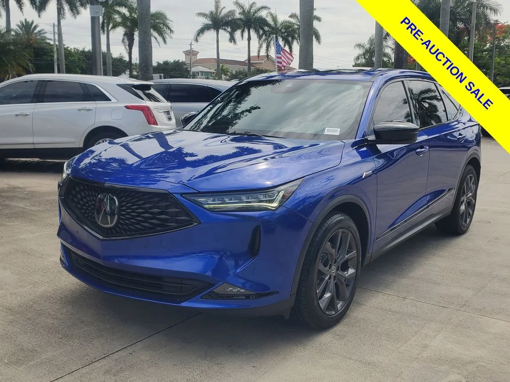 Used 2024 Blue Acura A-Spec image 3