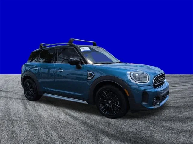 Certified Used 2024 Island Blue Metallic MINI Iconic image 2