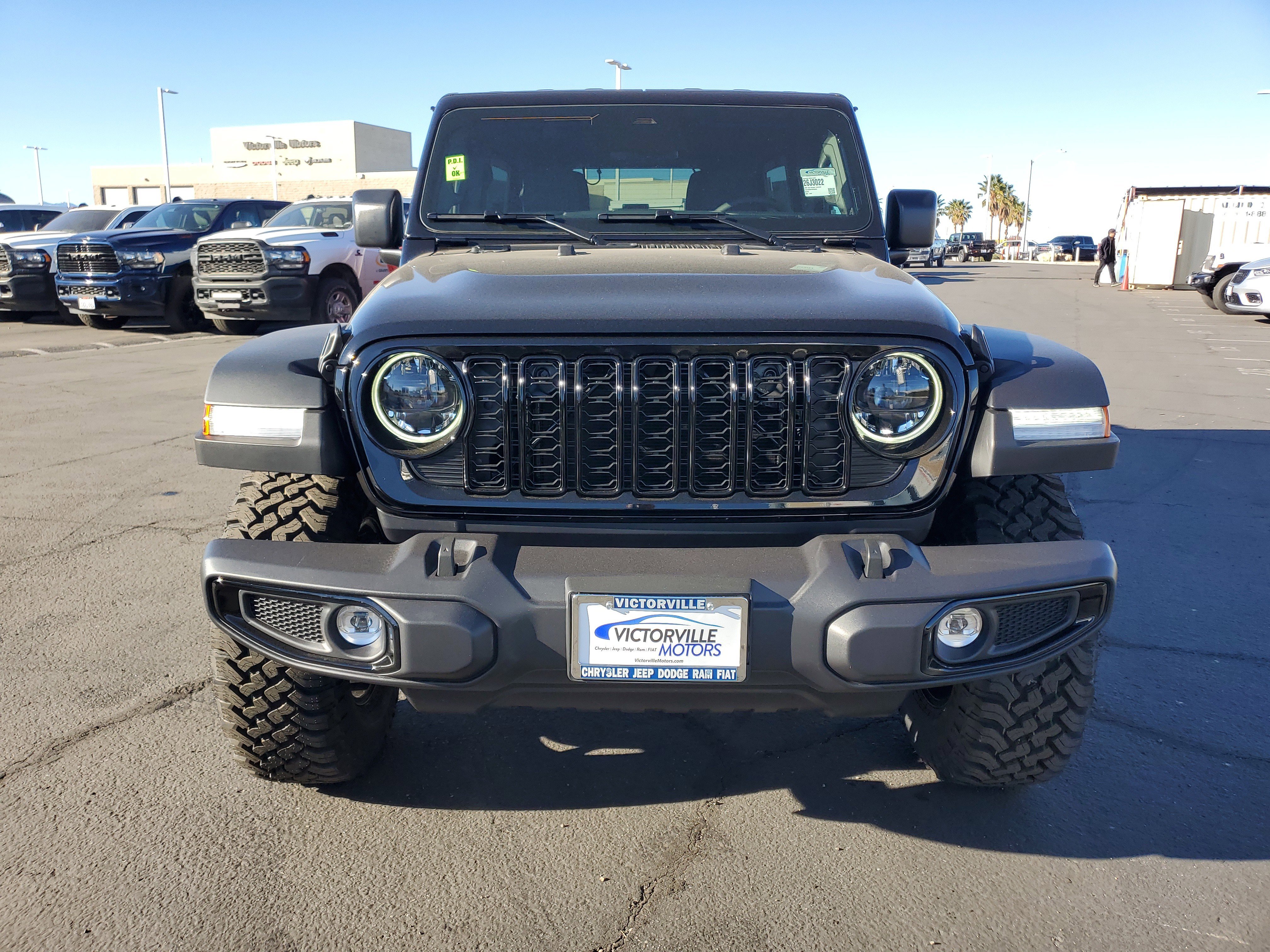 New 2026 Black Clear-Coat Exterior Paint Jeep Willys image 7