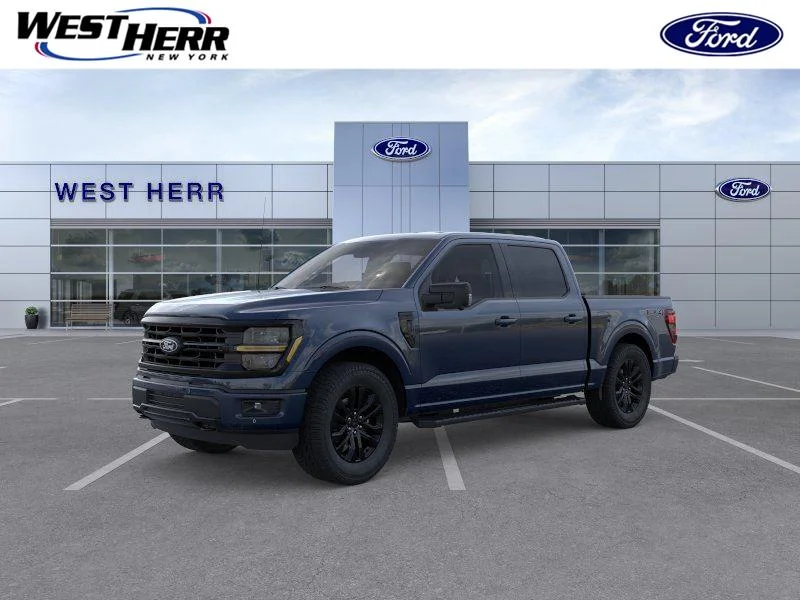 New 2026 Antimatter Blue Ford XLT image 1