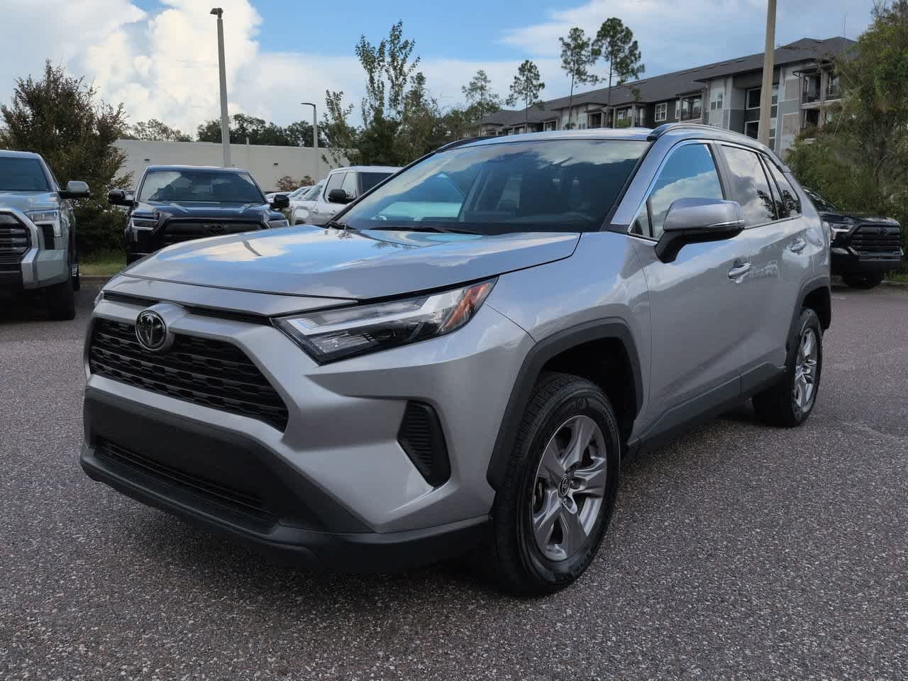 Certified Used 2025 Silver Sky Metallic Toyota XLE image 2
