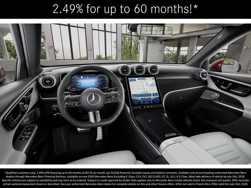 New 2026 MANUFAKTUR Patagonia Red Metallic Mercedes-Benz GLC 300 image 45