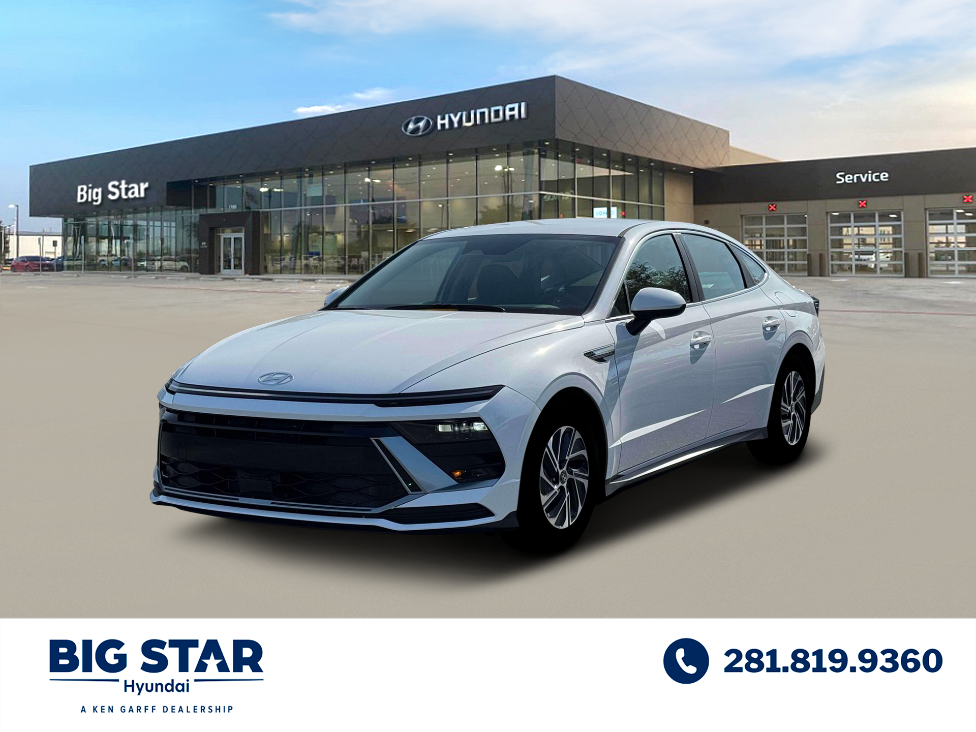 New 2026 Serenity White Hyundai Blue image 15