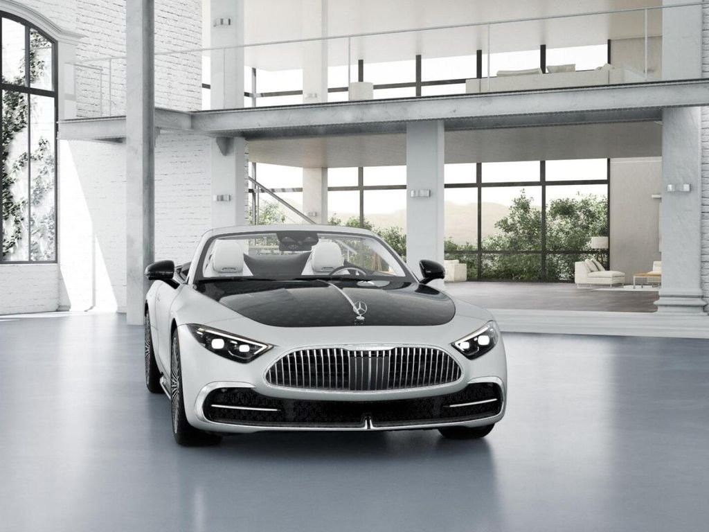 New 2026 MANUFAKTUR moonlight white magno (White Ambiance) Mercedes-Maybach Maybach SL 680 image 8
