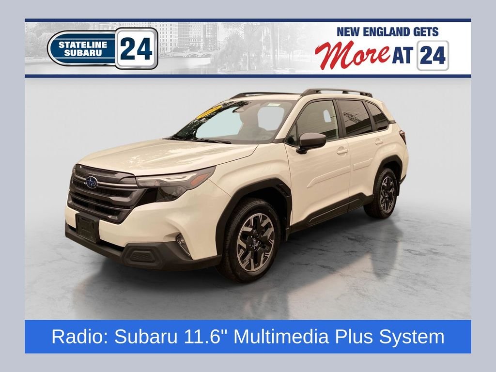 Used 2025 White Subaru Premium image 1