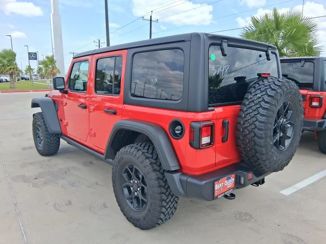 New 2026 Firecracker Red Clear-Coat Exterior Paint Jeep Willys image 5