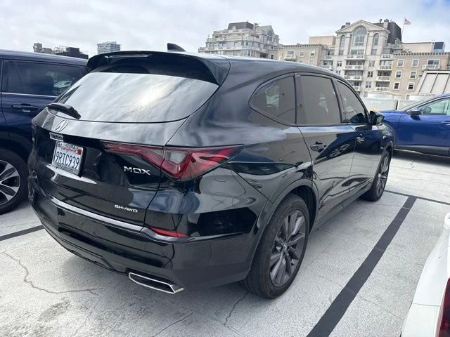 Used 2025 Majestic Black Pearl Acura A-Spec image 8
