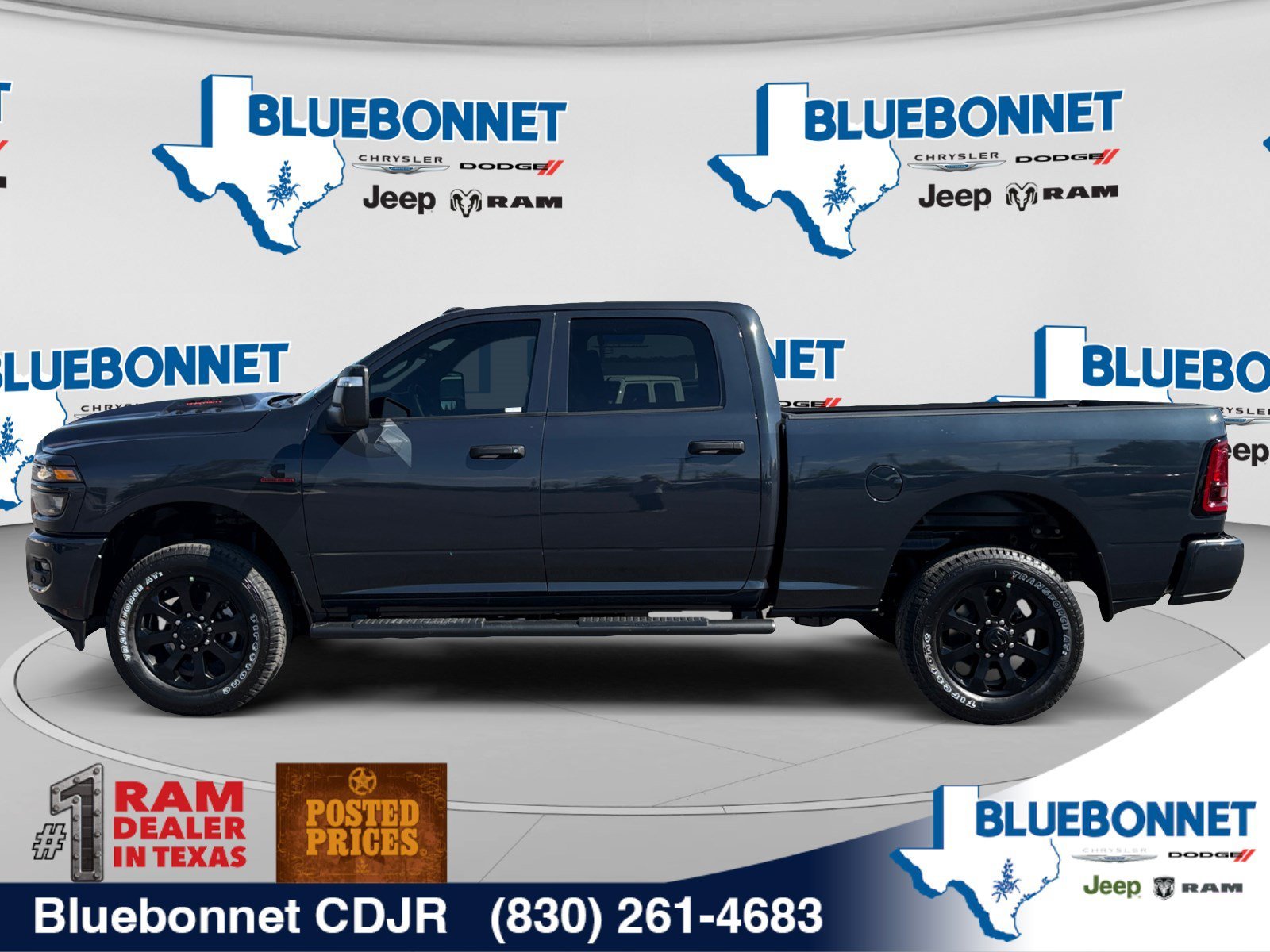 New 2027 Forged Blue Metallic Exterior Paint RAM Black Express image 8