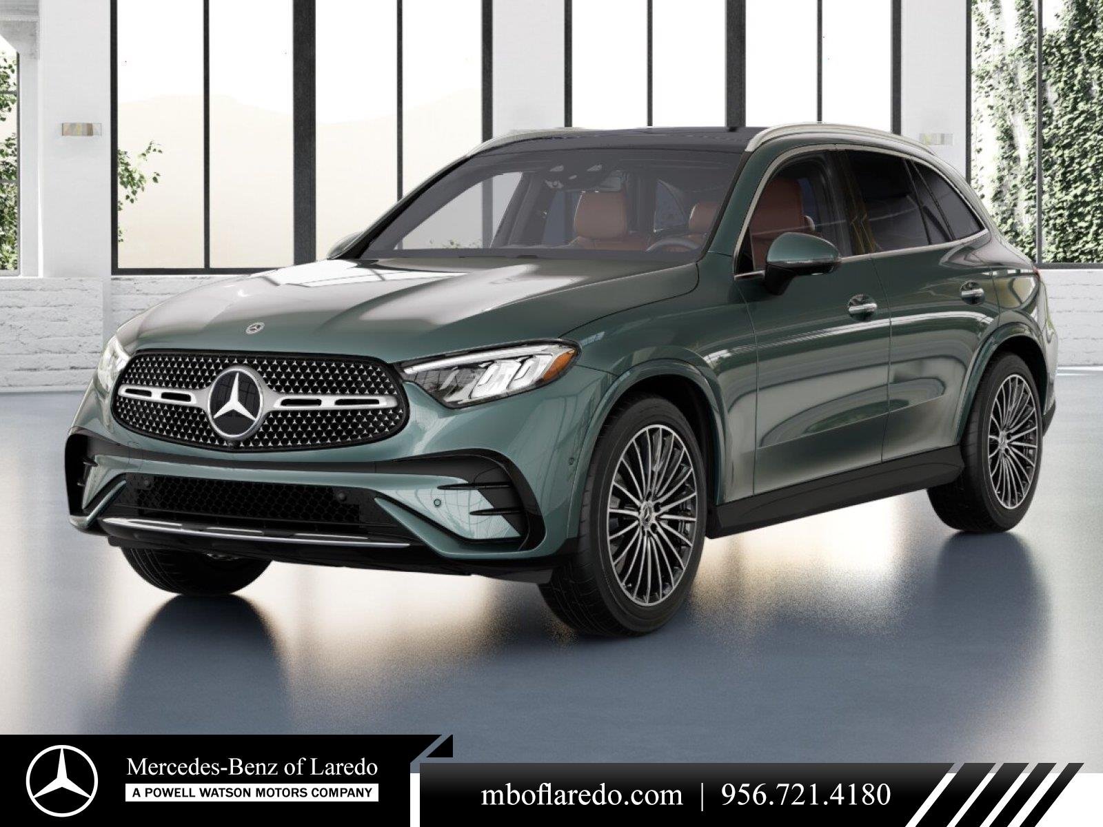 New 2027 Verde Silver Metallic Mercedes-Benz GLC300 image 1