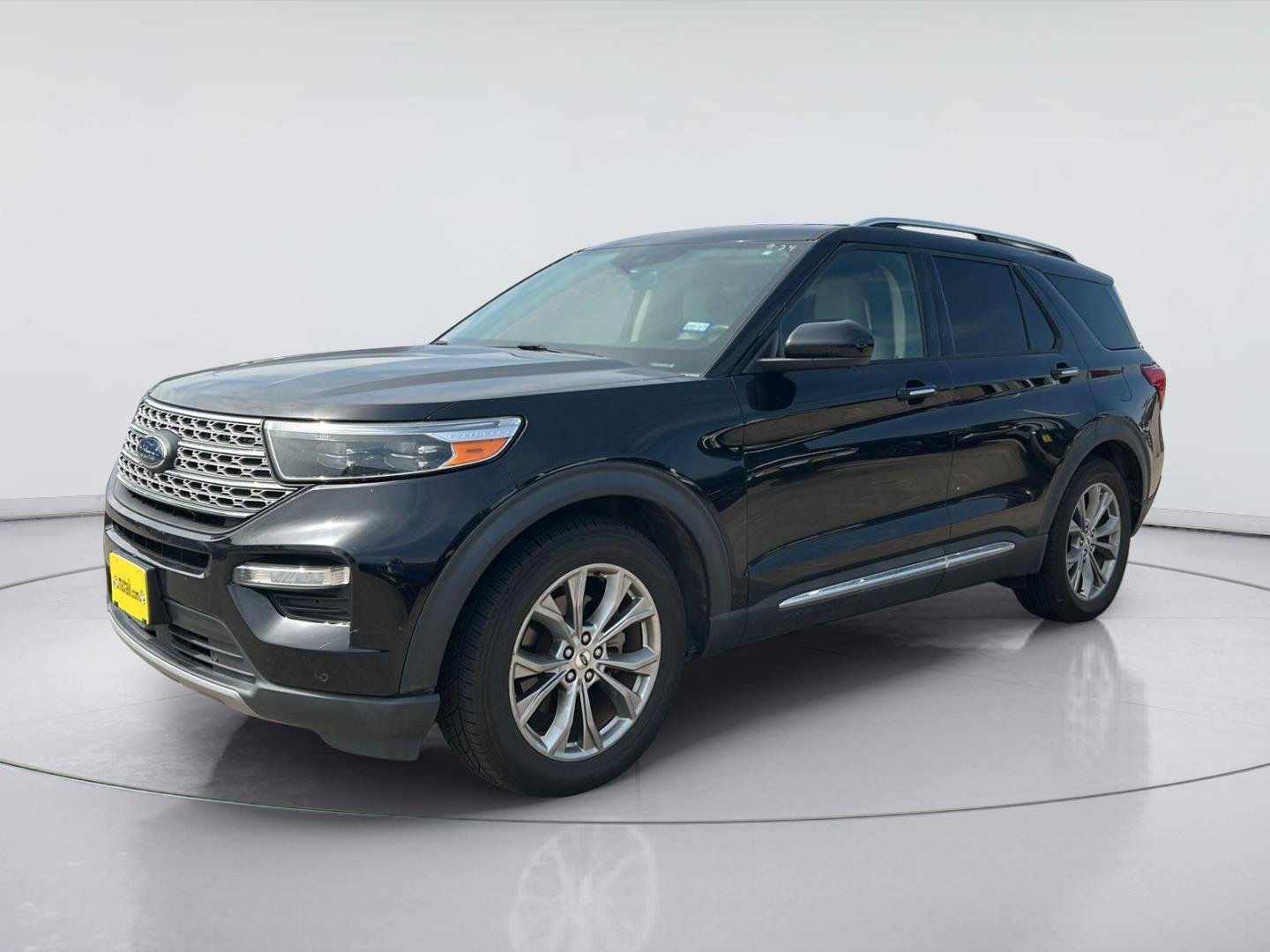 Used 2022 Agate Black FORD Limited image 1