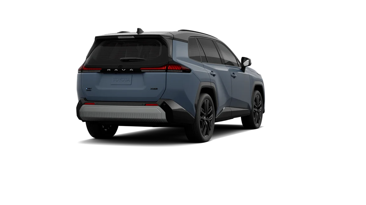 New 2026 Storm Cloud with Midnight Black Metallic roof Toyota XSE image 9