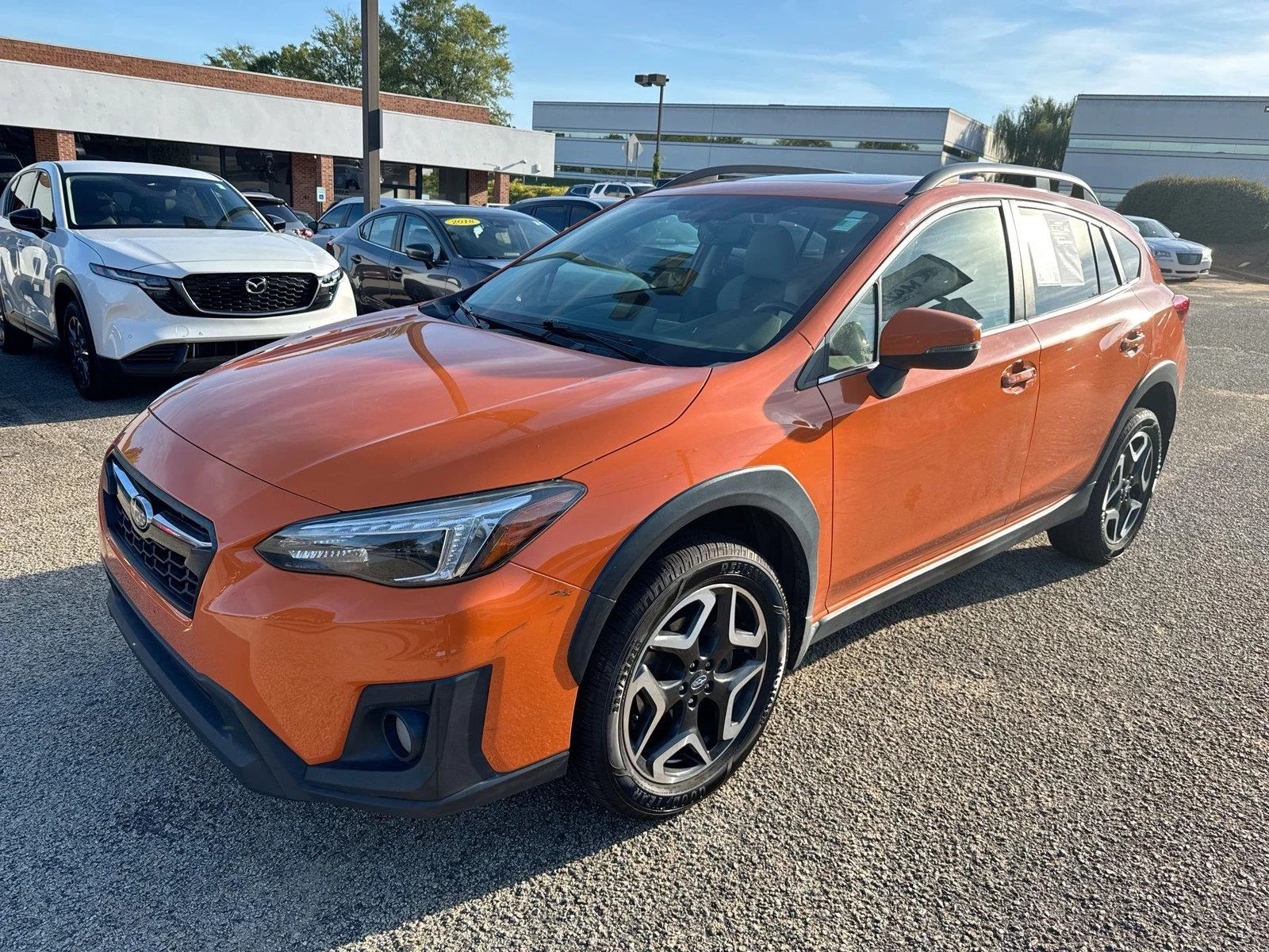 Used 2019 Sunshine Orange Subaru Limited image 21