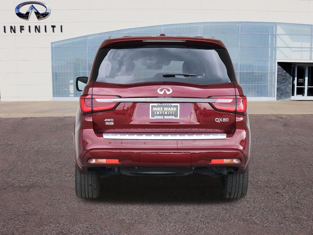 Certified Used 2021 Red INFINITI Premium Select image 54