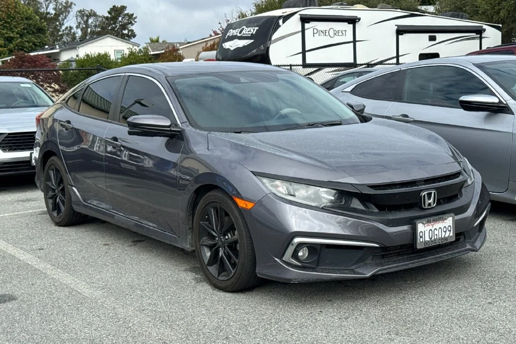 Used 2019 Honda Civic EX with VIN 19XFC1F37KE209660 for sale in Soquel, CA