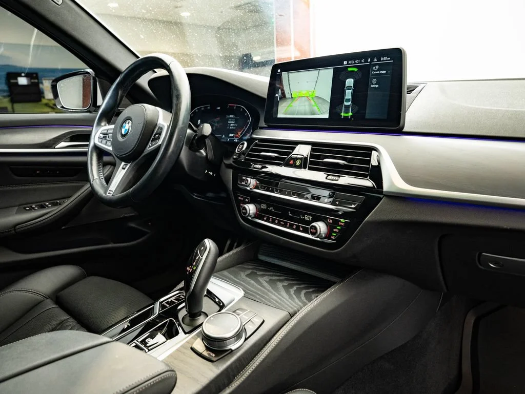Used 2023 Alpine White BMW 530i xDrive image 48