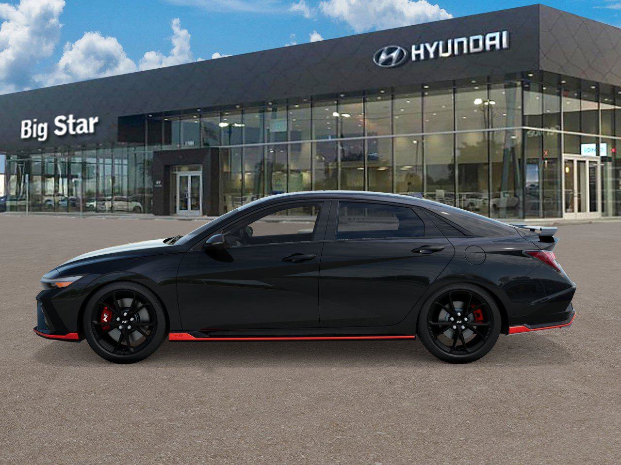 New 2026 Abyss Black Hyundai Sedan image 3