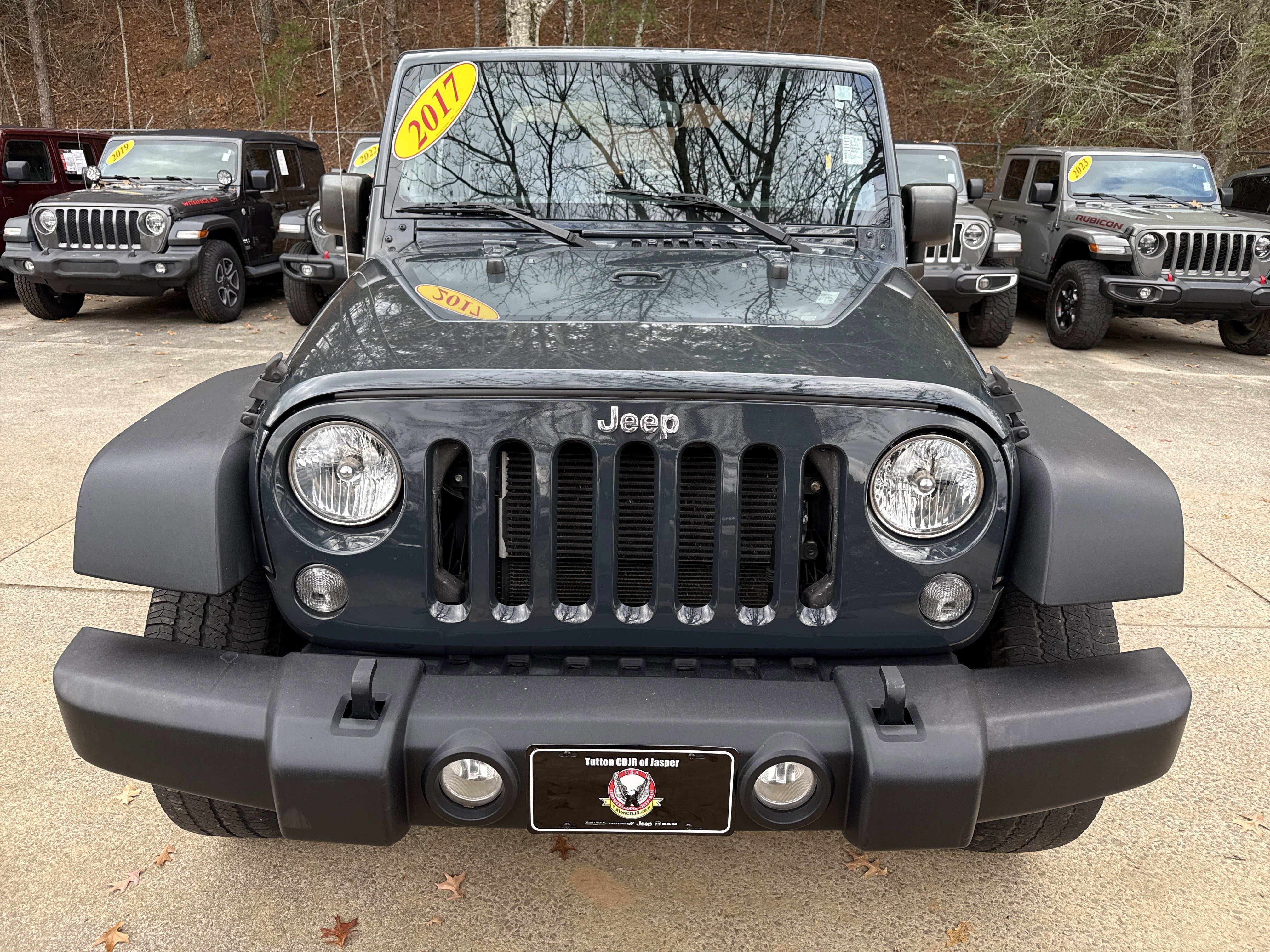 Used 2017 Jeep Wrangler Sport S with VIN 1C4AJWAG6HL530791 for sale in Jasper, GA