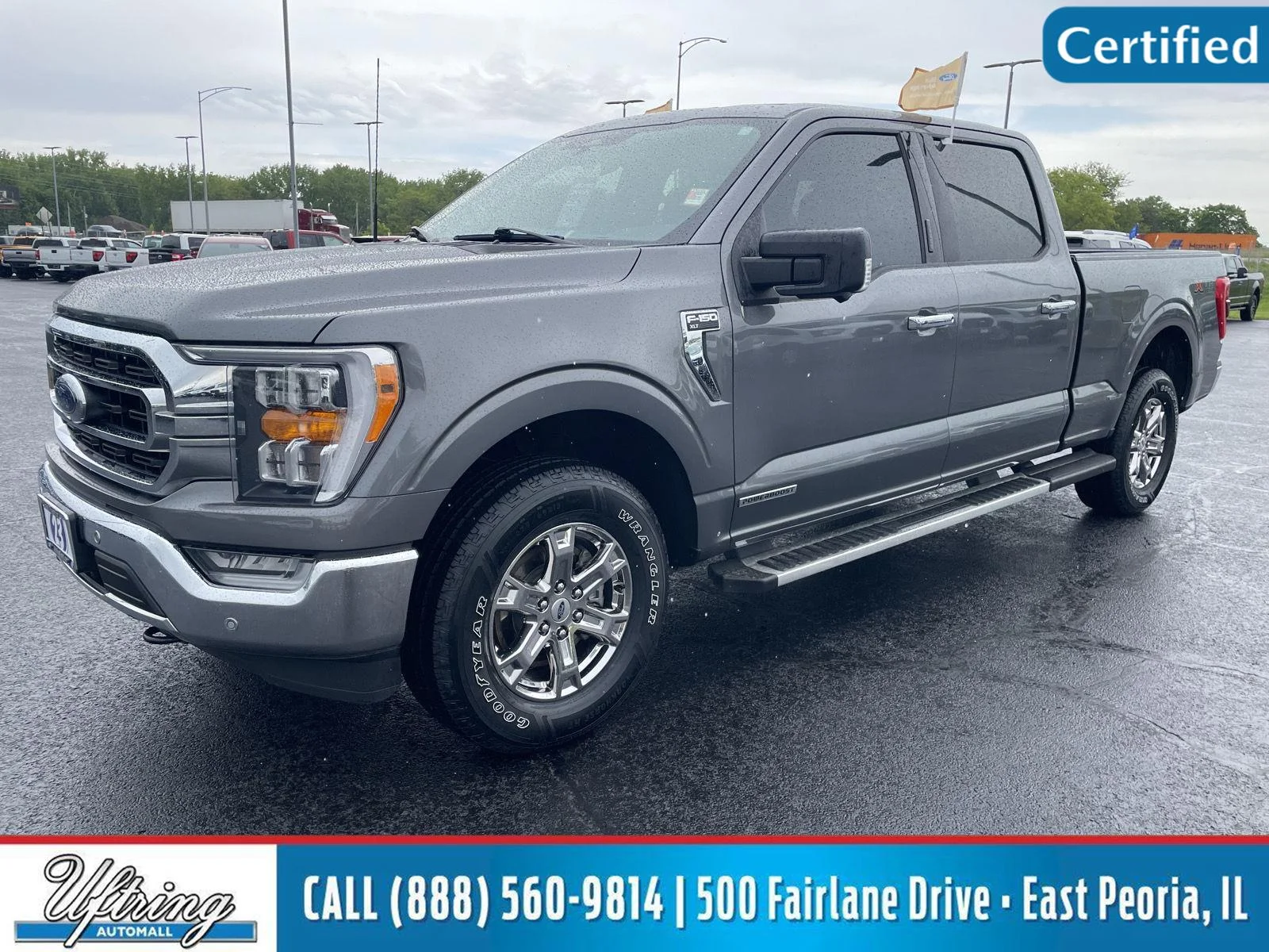 Certified Used 2023 Carbonized Gray Ford XLT image 1