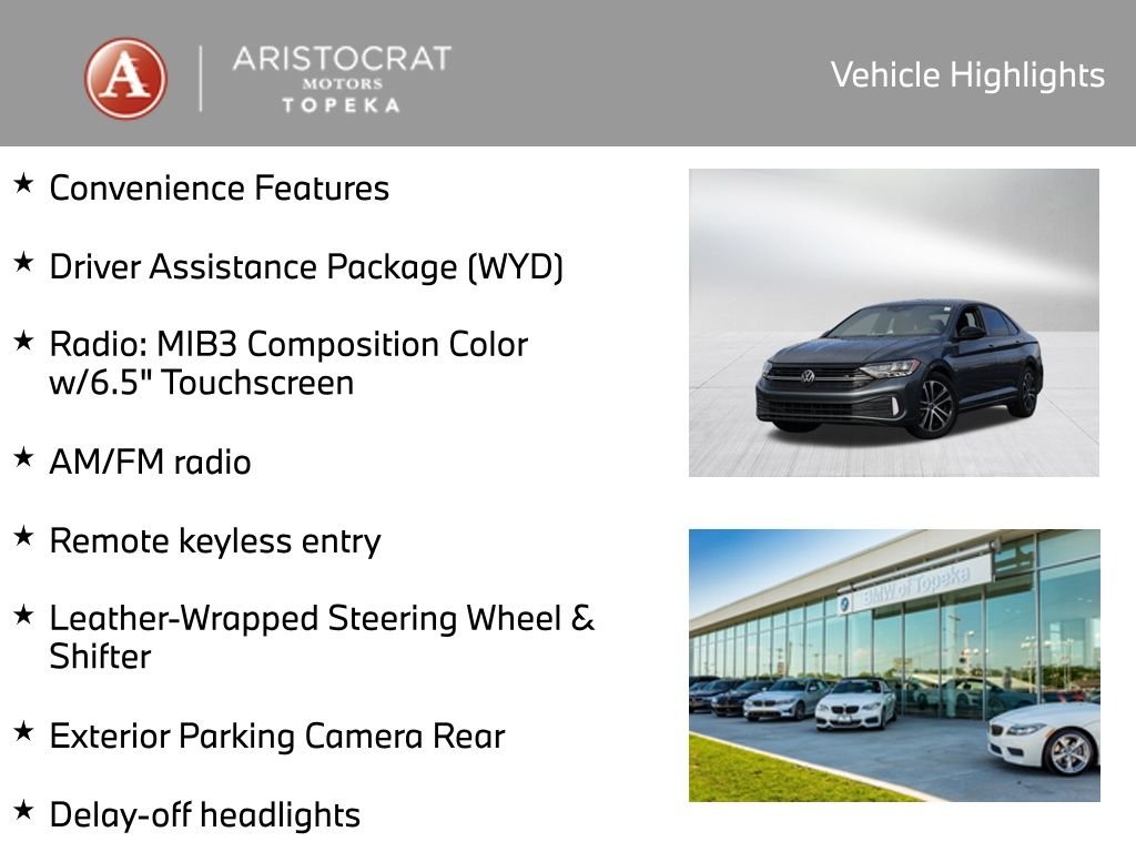 Used 2023 Volkswagen Jetta Sport with VIN 3VWBM7BU9PM031743 for sale in Kansas City