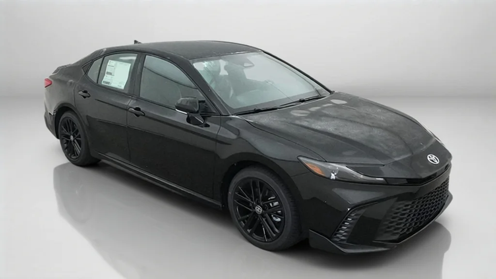 New 2026 Midnight Black Metallic Toyota SE image 5