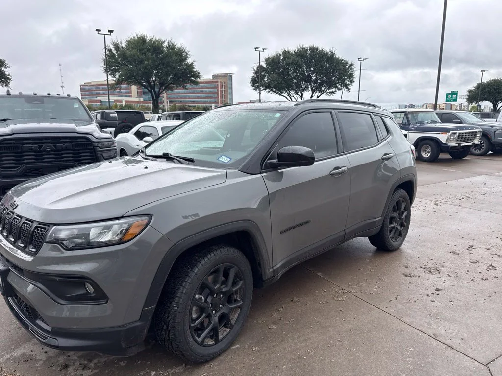 Certified Used 2024 Gray Jeep Latitude image 1
