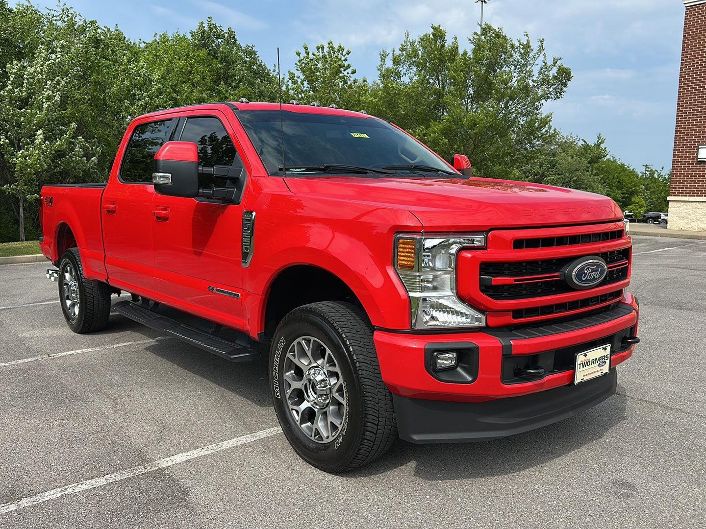 Certified Used 2022 Red Ford LARIAT image 7