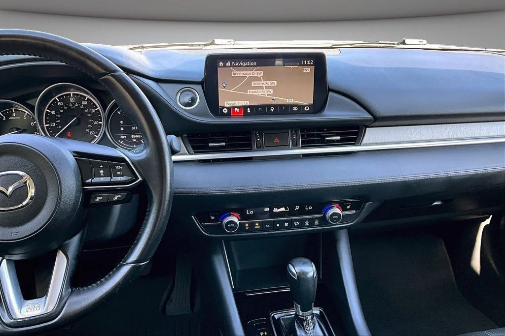 Certified Used 2021 White Mazda Touring image 9