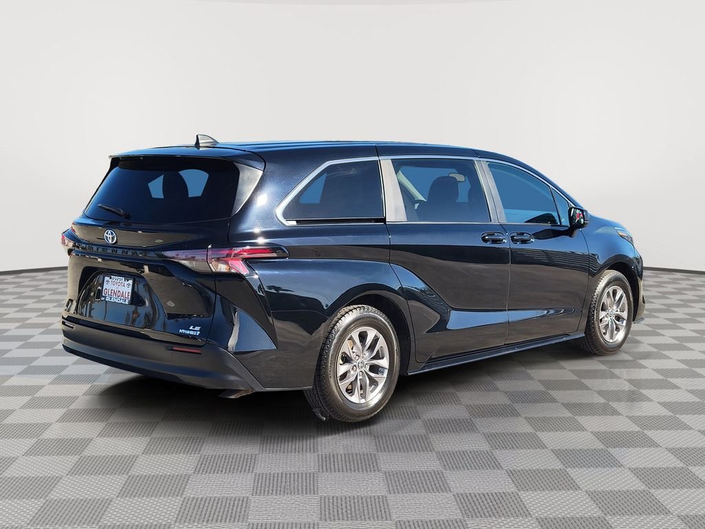 Certified Used 2024 Midnight Black Metallic Toyota LE image 4