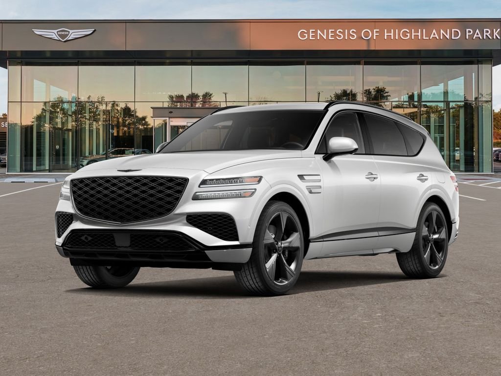 White 2026 Genesis GV80 3.5T Prestige Black AWD SUV / Crossover All-Wheel Drive