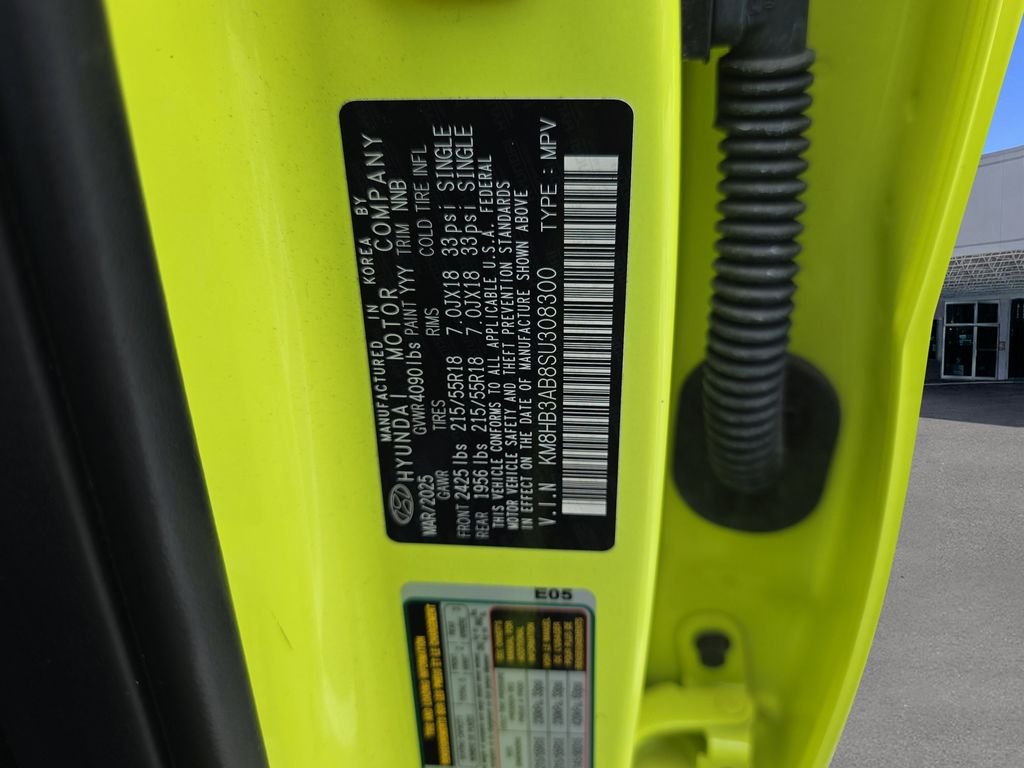 Used 2025 Yellow Hyundai SEL image 26