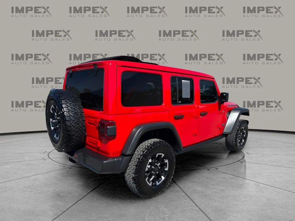 Used 2025 Red Jeep Rubicon 4xe image 5