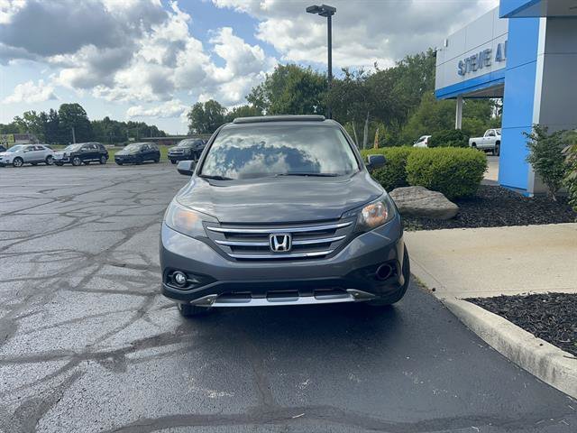 Used 2012 Honda CR-V EX with VIN 2HKRM4H55CH614634 for sale in Bellefontaine, OH