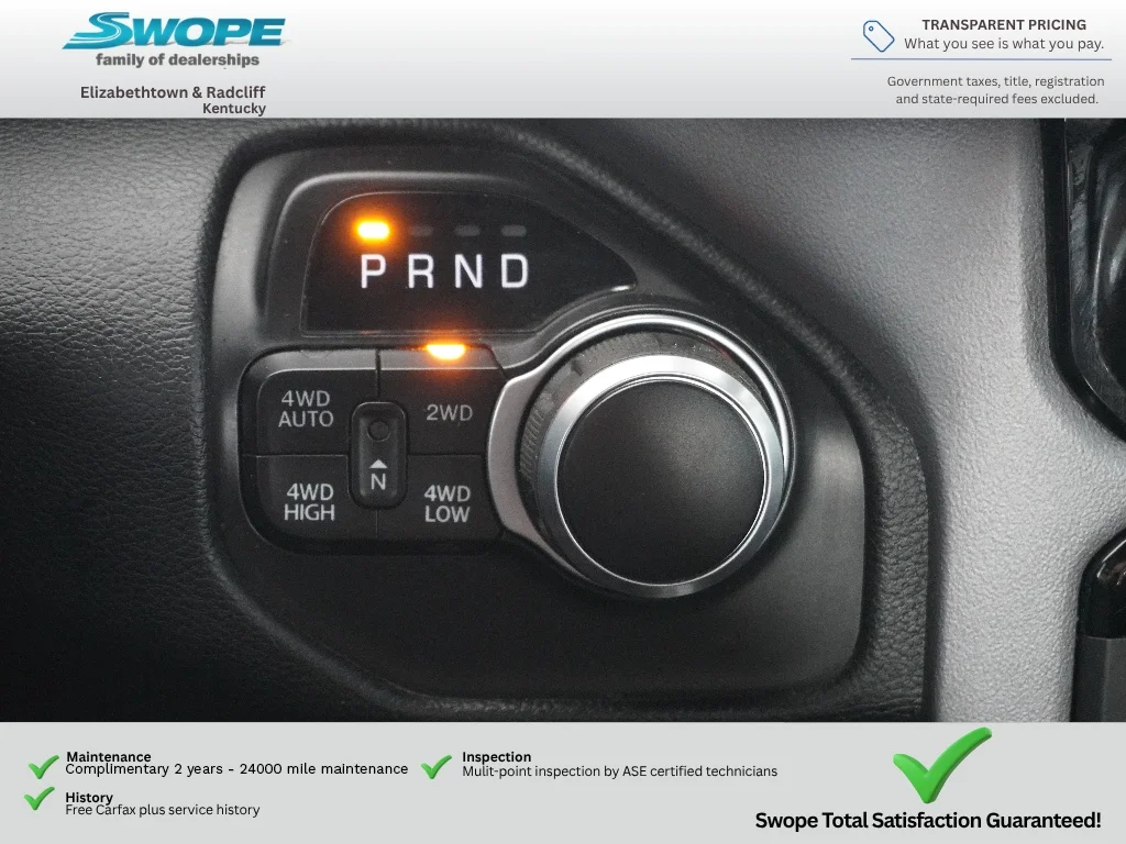Used 2022 Bright White Clearcoat Ram Big Horn image 21