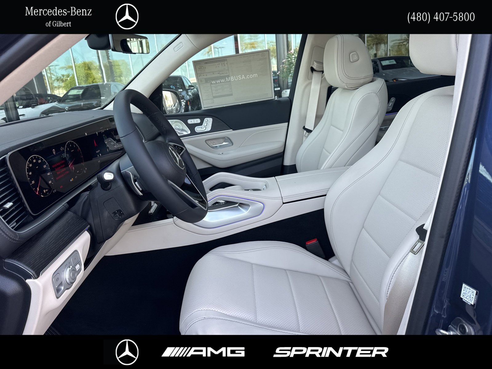New 2026 Twilight Blue Metallic Mercedes-Benz GLS 450 image 9