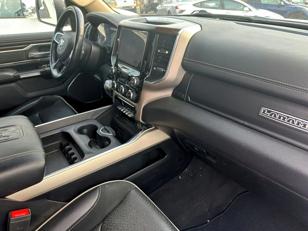 Used 2021 Bright White Clearcoat Ram Laramie image 16