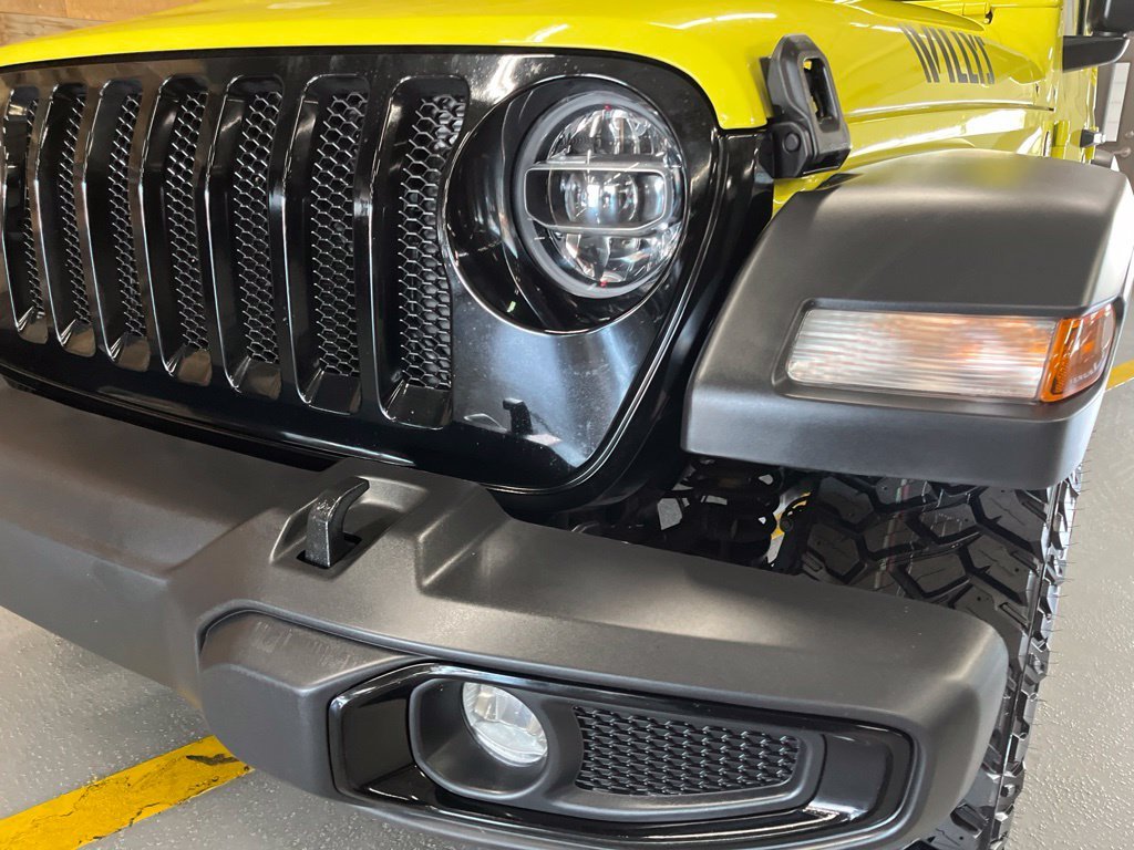 Used 2022 High Velocity Clearcoat Jeep Unlimited Willys image 9