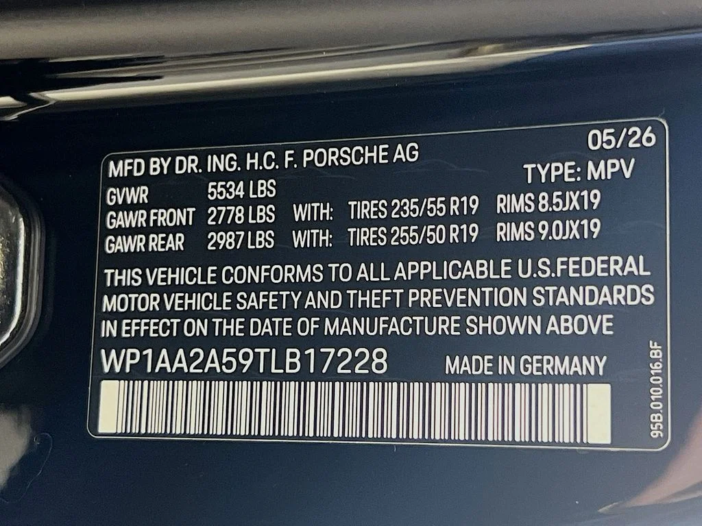 New 2026 Black Porsche Base image 34