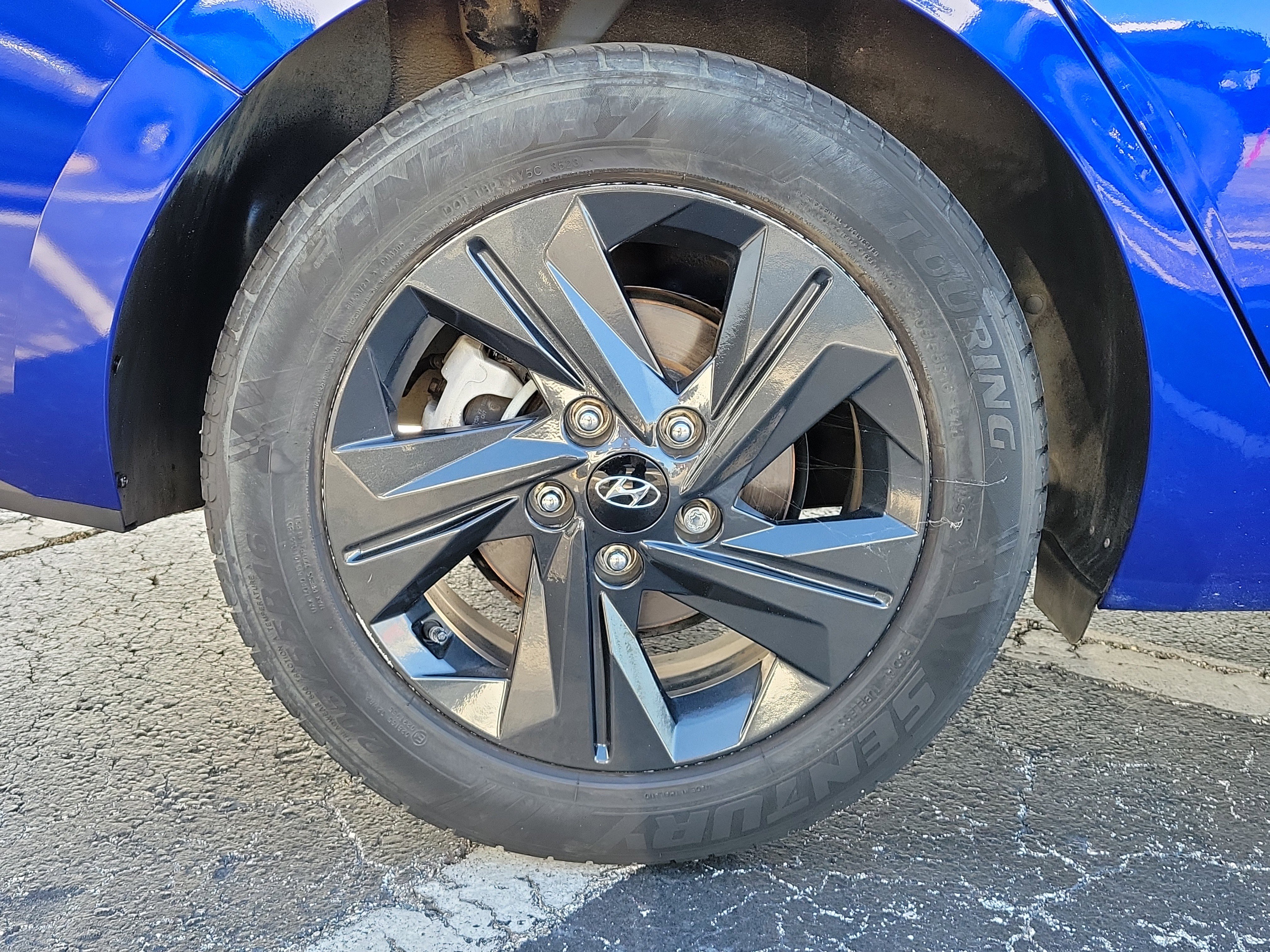 Used 2023 Intense Blue Hyundai SEL image 8
