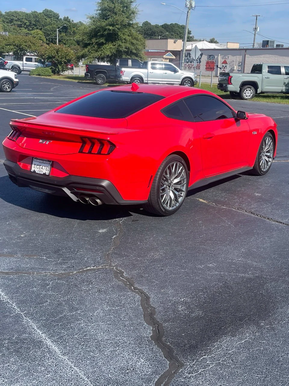 Used 2026 Red Ford GT Premium image 4