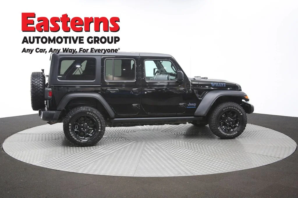 Used 2023 Black Jeep Willys 4xe image 44